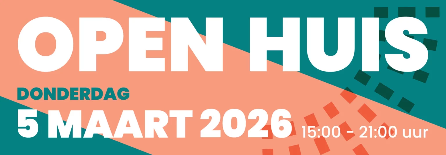 Open Huis - Donderdag 5 maart 2026, 15:00 - 21:00 uur